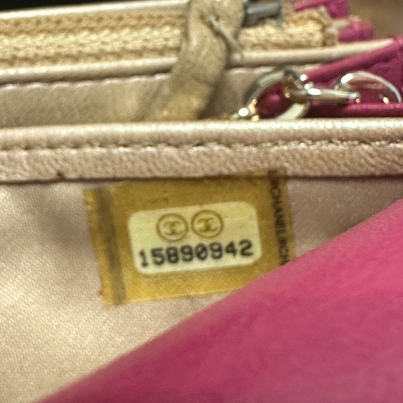 Chanel Camellia Embossed Lambskin Leather L Flap Wallet with Box - Picture 7 of 8